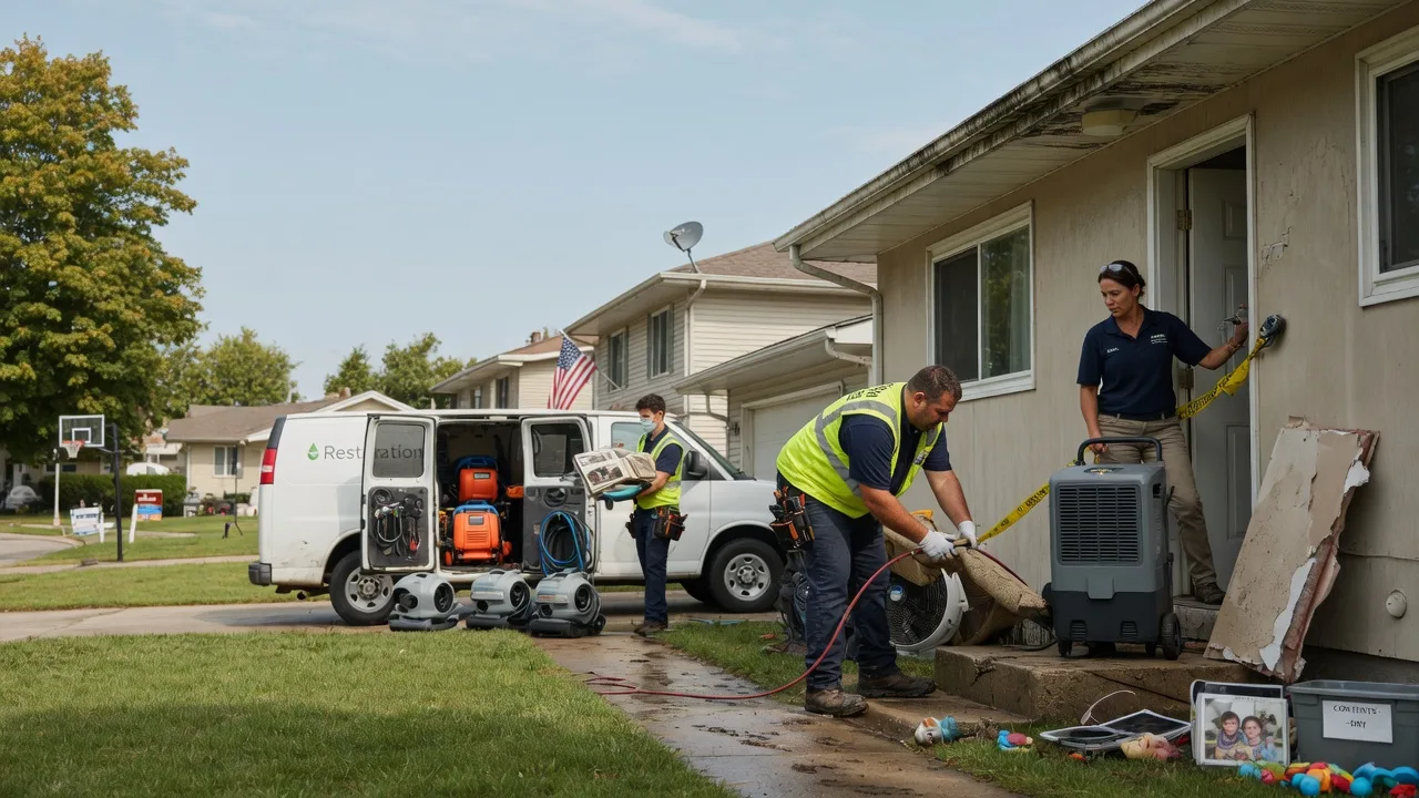 Water Damage Restoration in West Mineral, KS near me